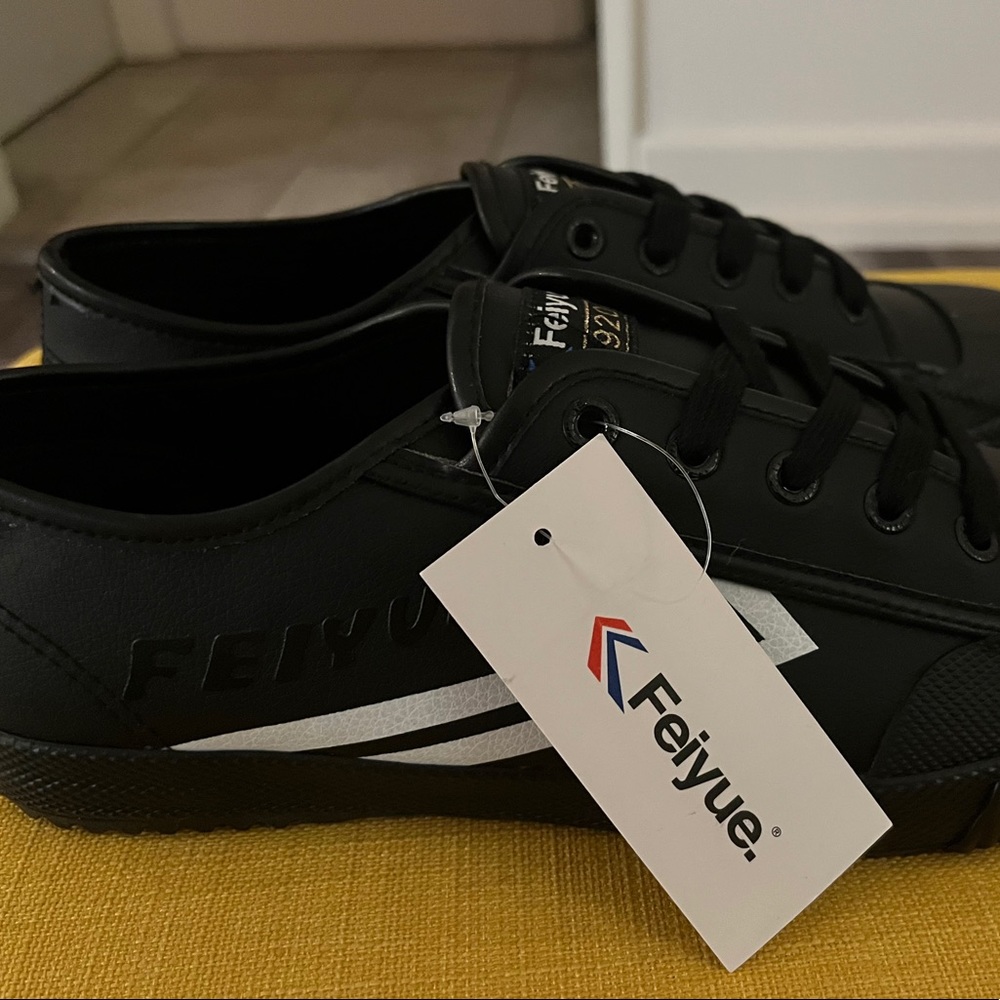 Mens Black Feiyue sneakers (new)
